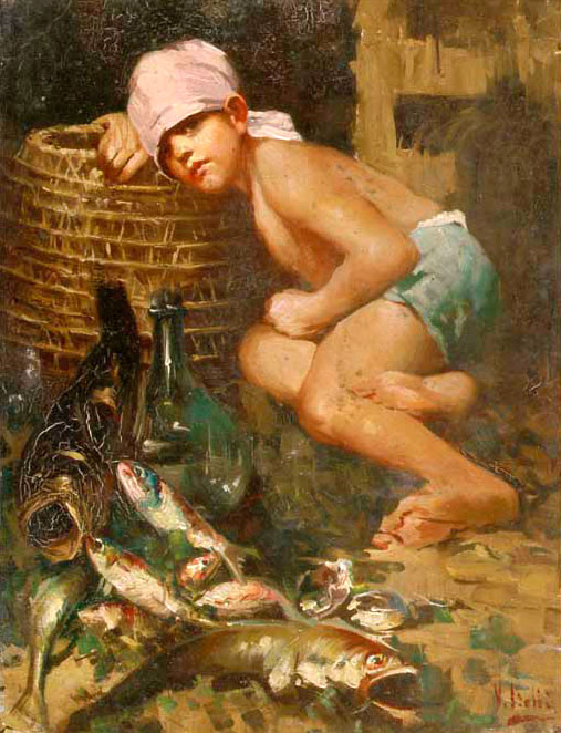 The young fisherman (Юный рыбак)