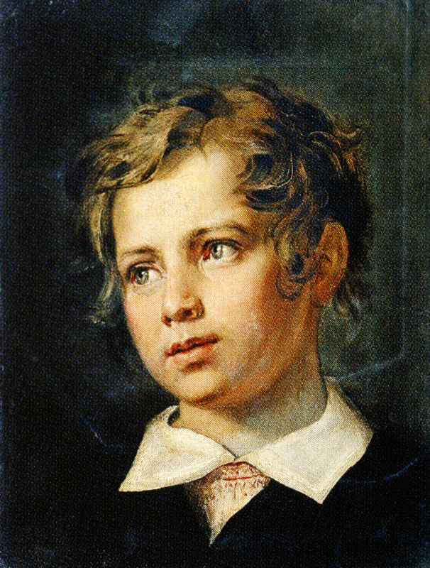 Портрет мальчика (Portrait of a boy), конец 1820х