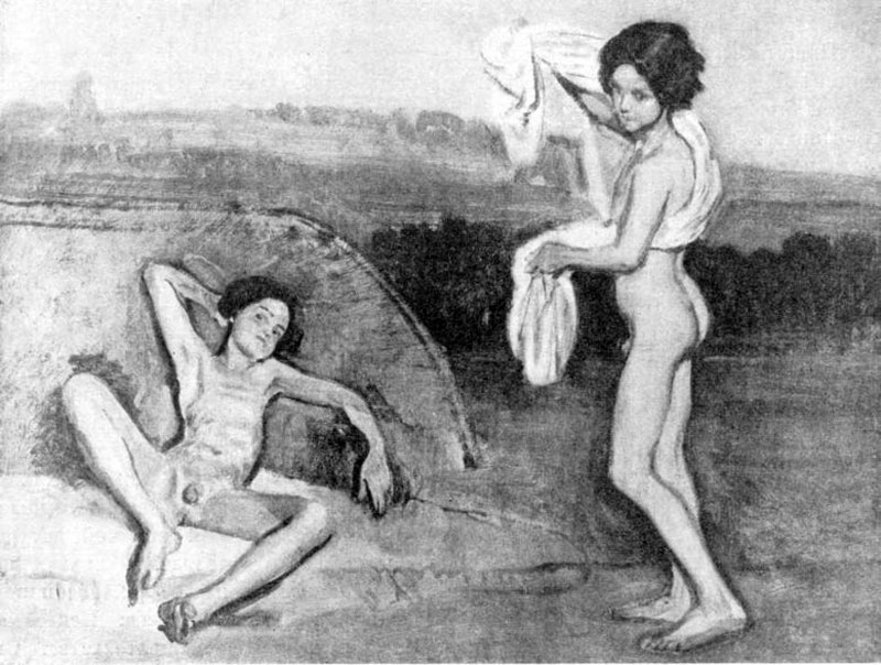 Без названия. Два обнаженных мальчика (Untitled. Two Naked Boys)