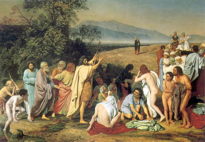 Явлeниe Xpиcтa нapoдy (Appearance of Christ to the people), 1837-57гг