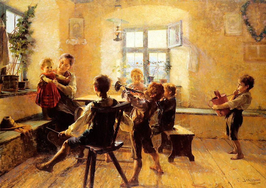 Children's concert (Детский концерт), 1900