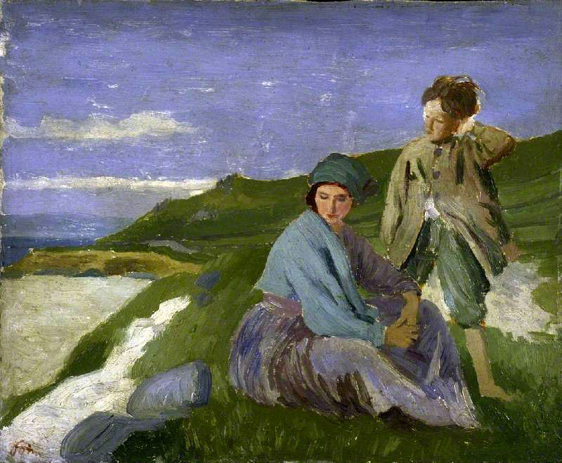 David and Dorelia in Normandy (Дэвид и Дорелия в Нормандии), 1908