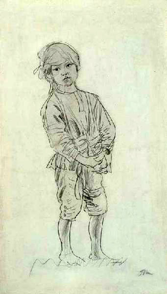 Portrait of Robin, the artist's son (Портрет Робина, сына художника), 1908-1909