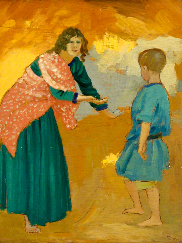 Gypsy in the Sandpit (Цыганка в песочнице), c.1912