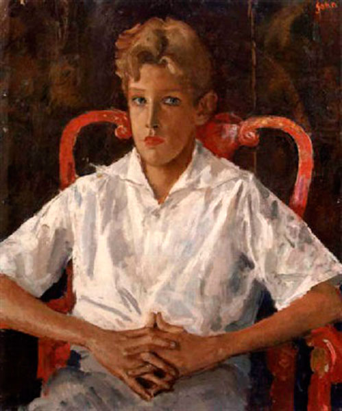 Portrait of a boy (Портрет мальчика), 1940s