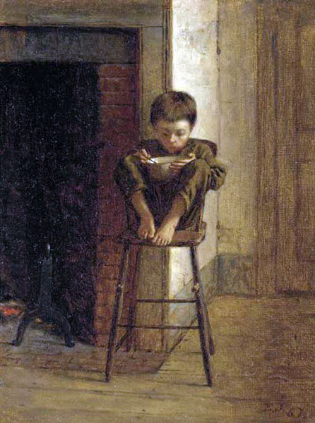 Little Boy on a Stool (Мальчик на стуле)