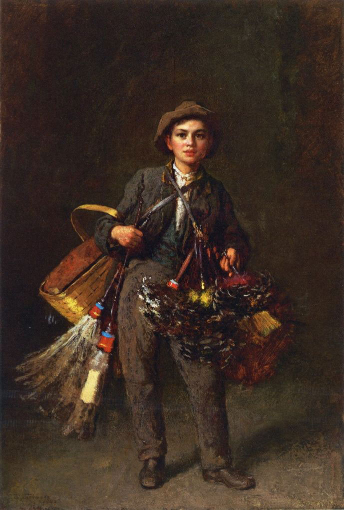 Feather Duster Boy (Мальчик, доставляющий перья для уборки пыли), 1890