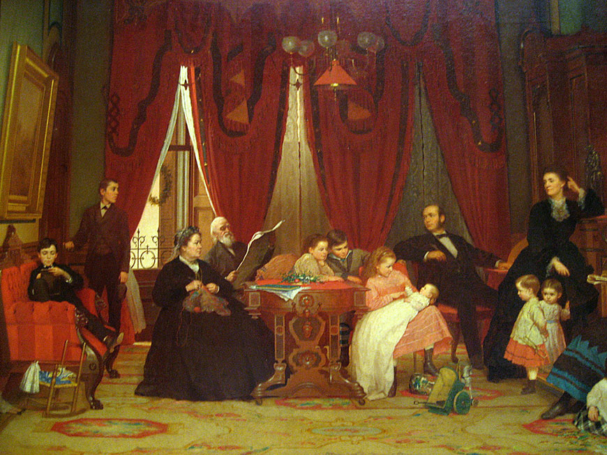 The Hatch Family (Семейство Хэтч), 1870-1871