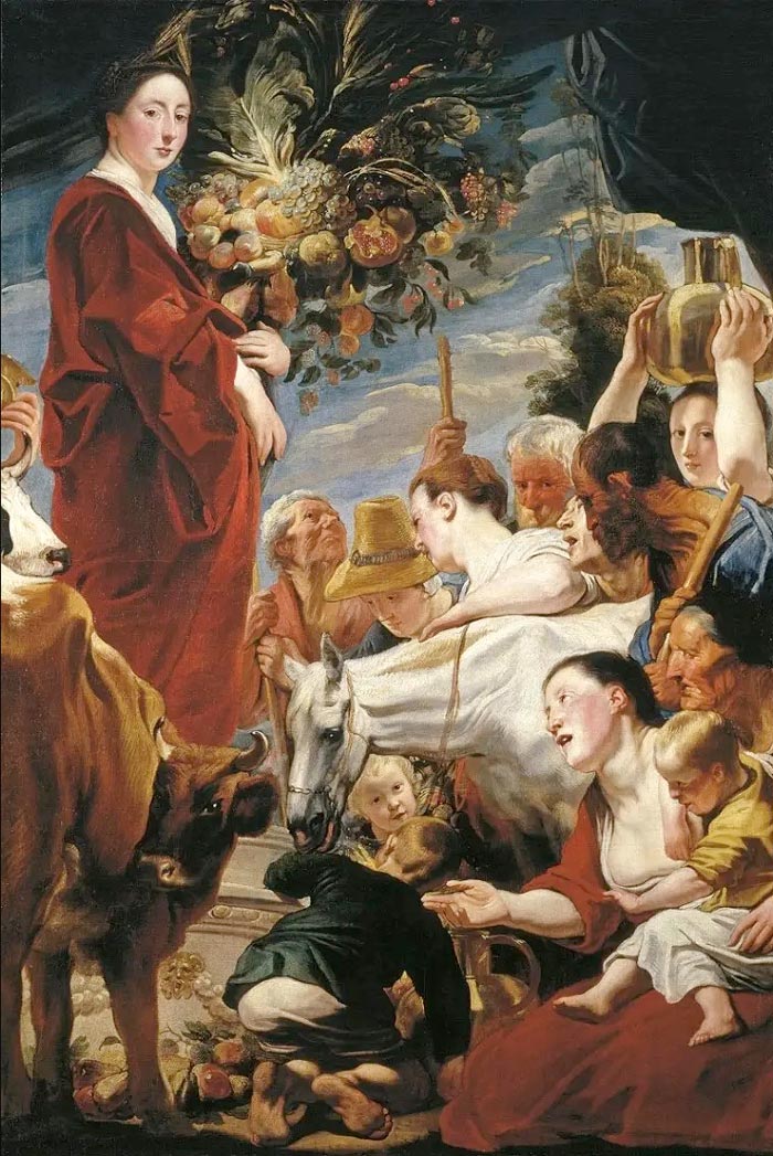 Sacrifice to Ceres (Жертвоприношение Церере), 1620