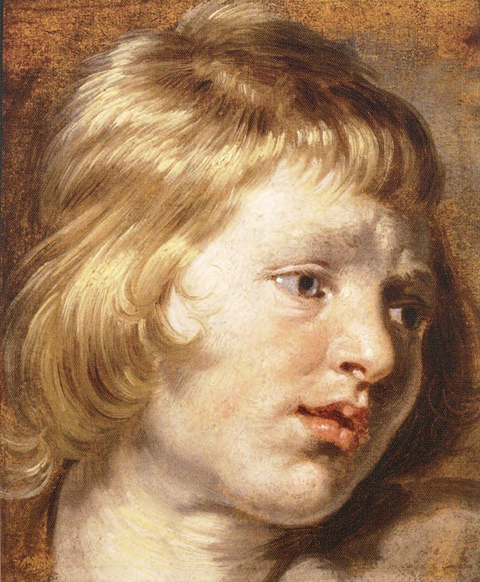 Study Head of a Blond Boy (Эскиз головы мальчика-блондина), c.1628