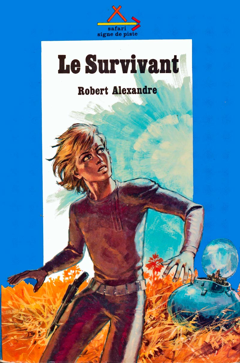 for LE SURVIVANT/ для книги ВЫЖИВШИЙ  by Robert Alexandre, 1973