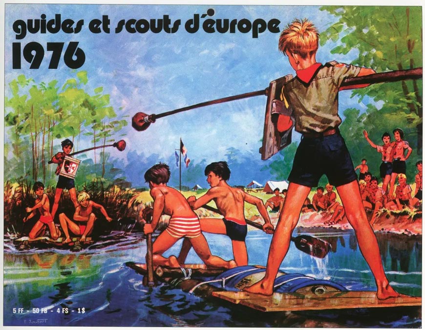 Guides et Scouts d'Europe (Европейские скауты и скаутки), 1976