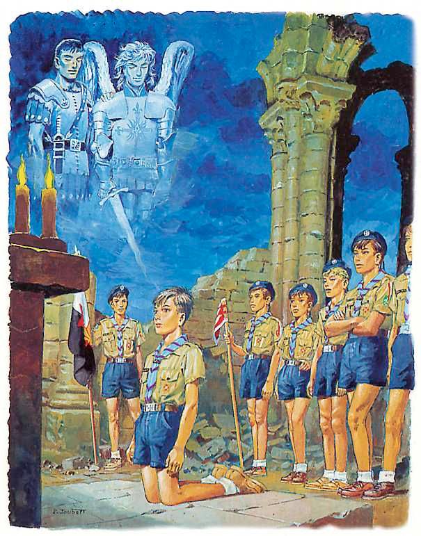 Veillée de promesse (Ночной дозор перед обещанием / скаутский ритуал), 1989