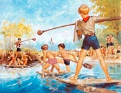  [Joute nautique / Водный рыцарский турнир], 1970s