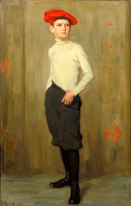 A boy in a red beret (Мальчик в красном берете), 1903