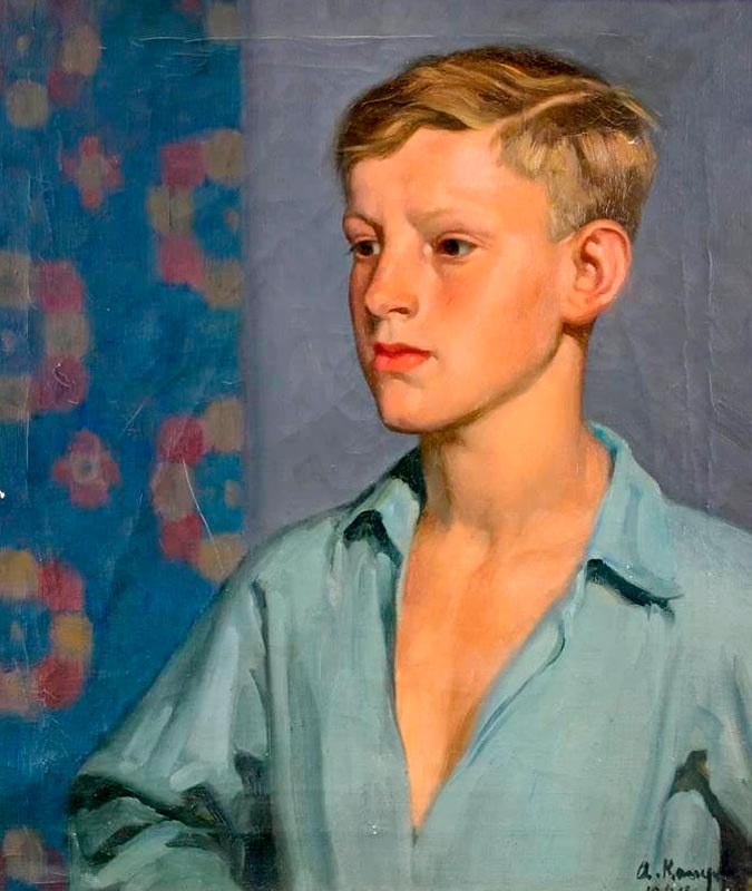 Porträt eines Jungen (Портрет мальчика), 1944