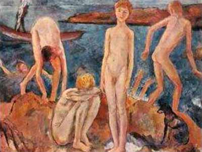 Boys Bathers (Купающиеся мальчики), 1916