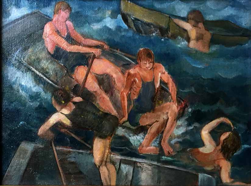 Boys and Boats (Мальчики и лодки), 1916