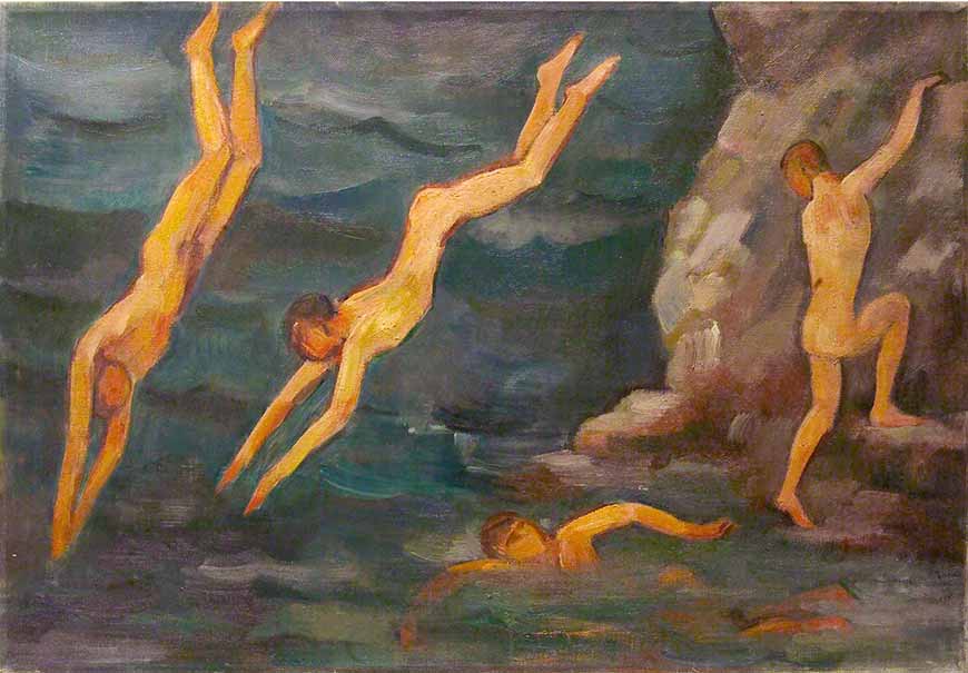 Boys Diving (Ныряющие мальчики)