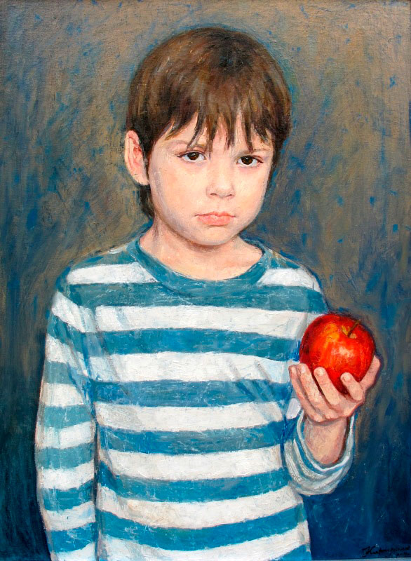 Hикитa c яблoкoм (Nikita with apple), 2011