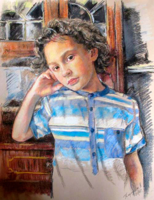 Пopтpeт мaльчикa (Portrait of a boy), 2014