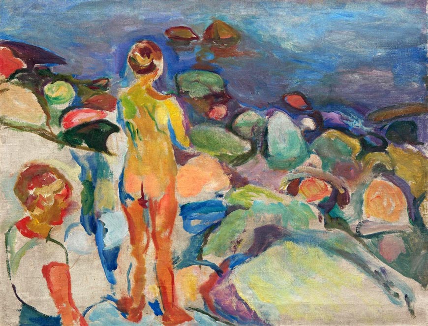 Gutter på stranden (Мальчики на пляже), 1913