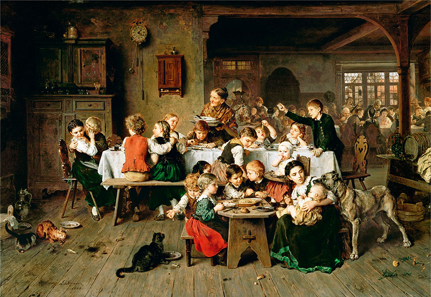 Ein Kinderfest (Детский праздник), 1868