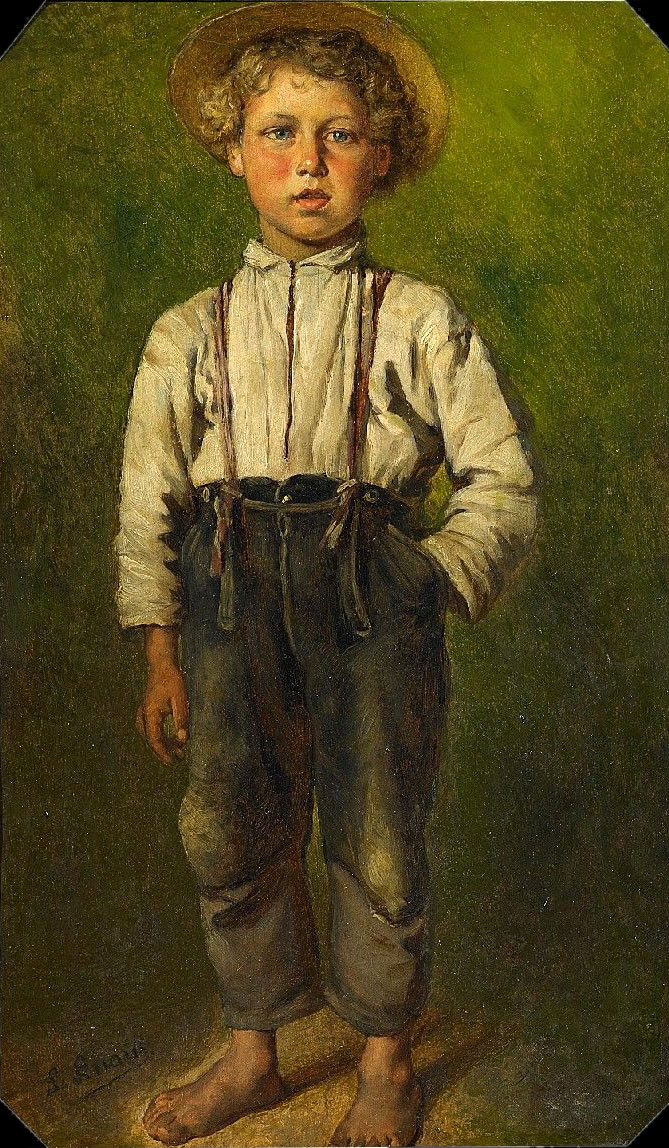 Porträt eines Jungen (Портрет мальчика), c.1910