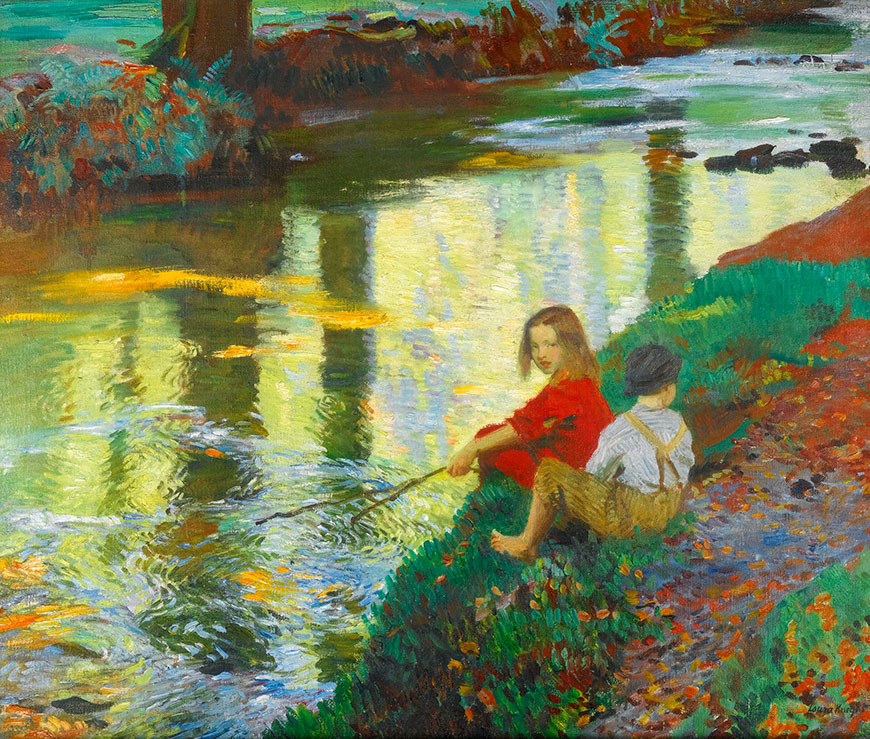 The young anglers (Юные рыбаки)