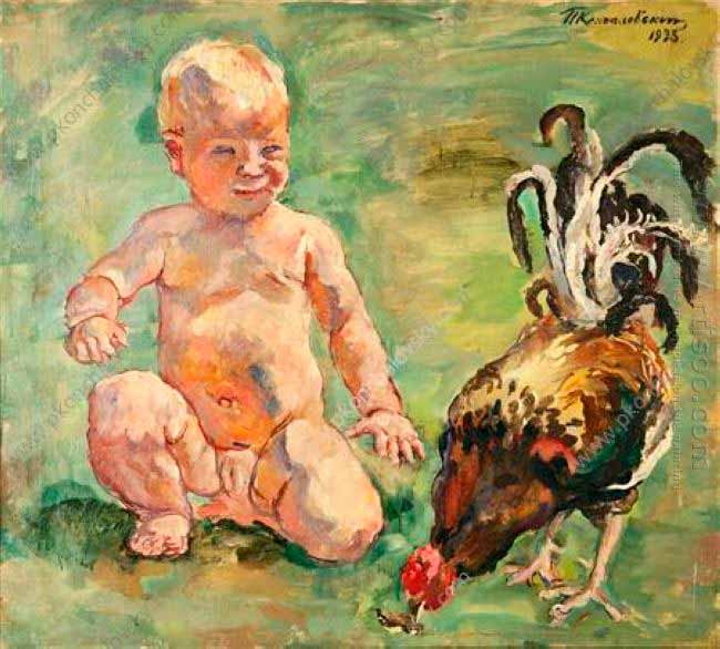 Мальчик с петухом (A Boy with a cock), 1933