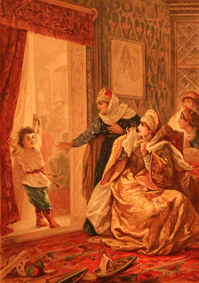 Из детства Петра Великого (Childhood of Peter I), 1864