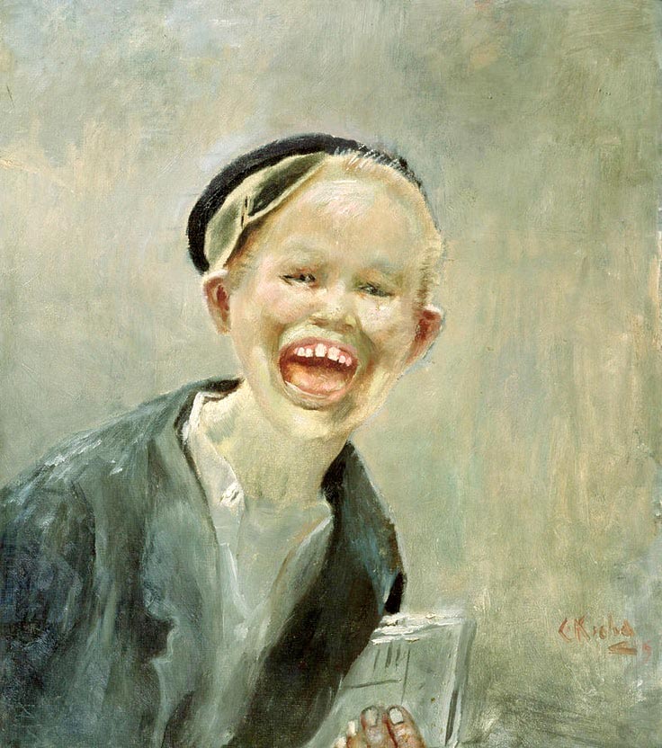 Newspaper Boy (Мальчик - продавец газет)