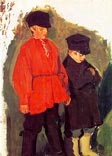 Village boys