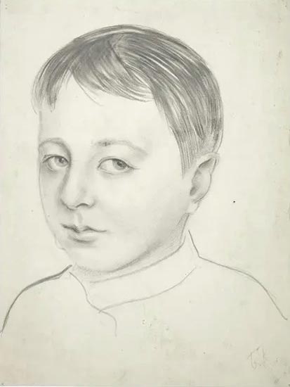 Портрет Кирилла, сына художника (Portrait of Kirill, the artist's son)