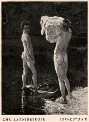 Abendstudie (Эскиз 'Вечер'), 1901