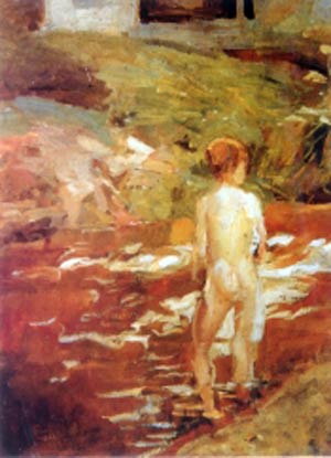 Badender Knabe (Купающийся мальчик), 1899