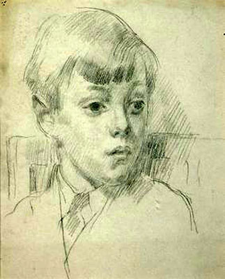 Head of a boy (Голова мальчика), c.1950