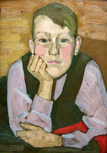 Portrait of a boy (Портрет мальчика), ca.1910-1913