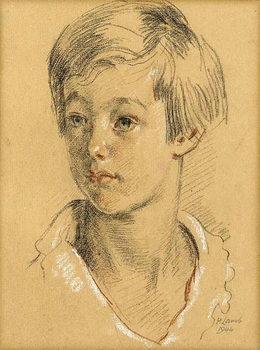 Portrait of Jonathan Cecil, aged 5 years (Портрет Джонотана Сесила в 5 лет), 1944