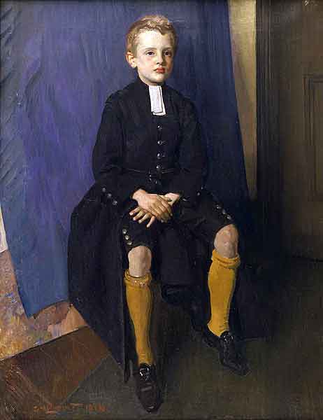 Constant Lambert as a Blue-coat boy (Констант Ламберт как мальчик в синем пальто), 1916