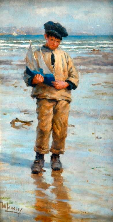 A Newlyn fisher lad (Рыбацкий паренек из Ньюлина), 1884