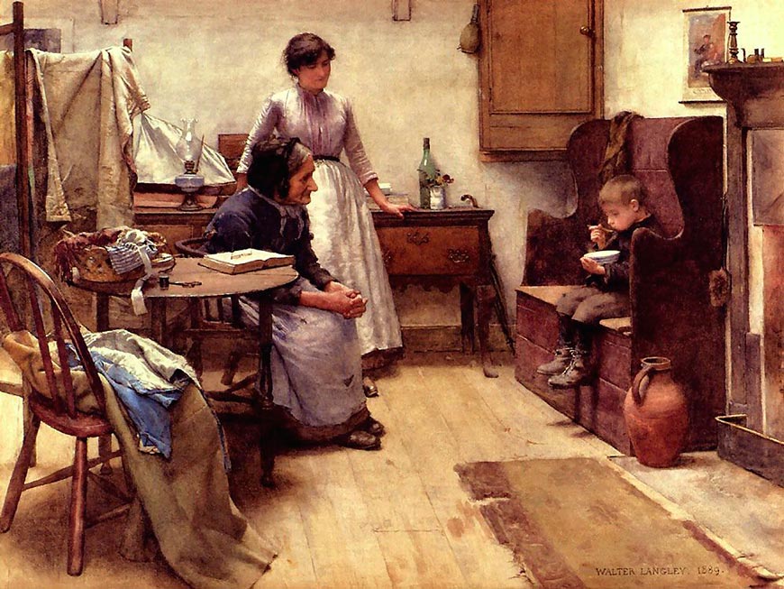 The Orphan (Сирота), 1889