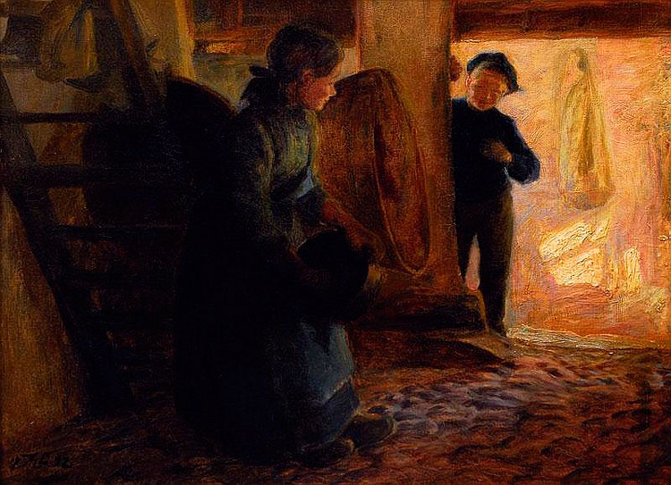 Chatting children (Болтающие дети), 1892