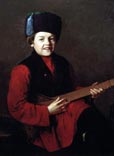 Boy with balalaika