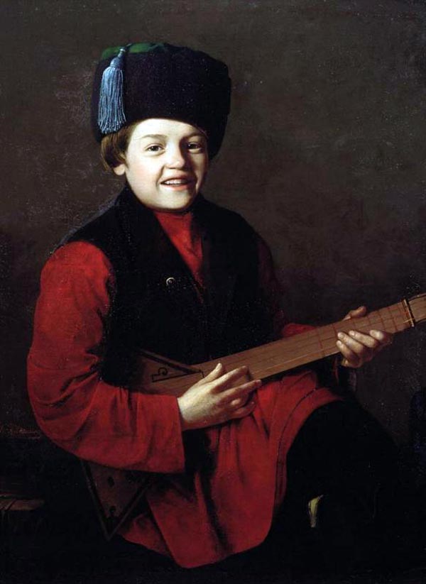 Мальчик с балалайкой (Boy with balalaika)