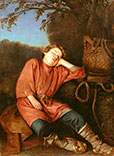 Shepherd boy sleep