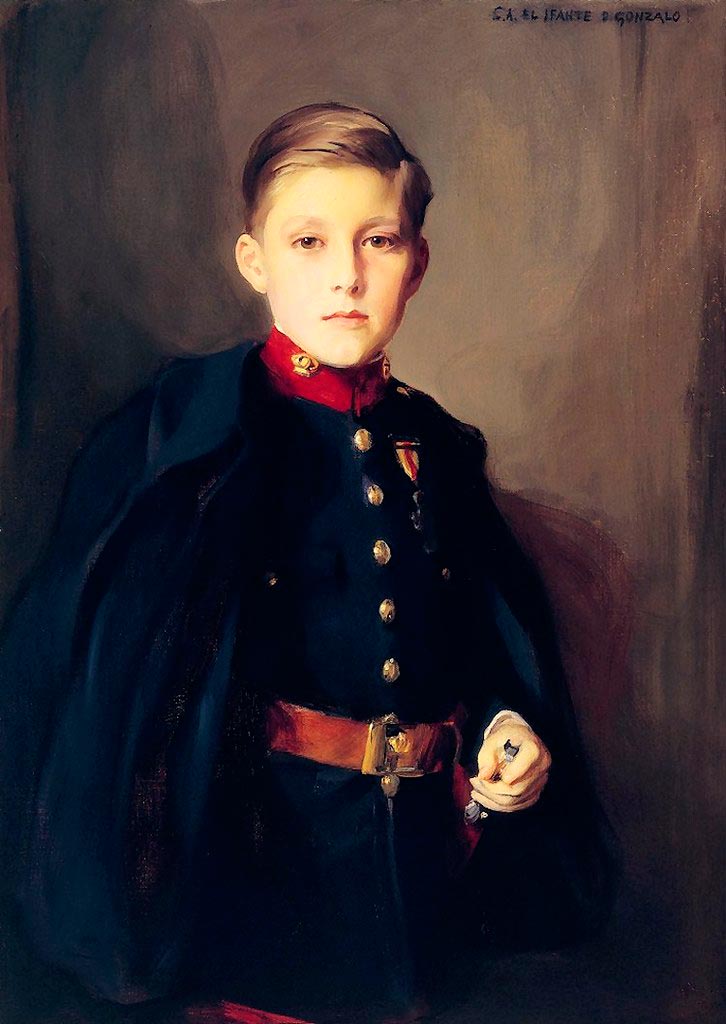 Portrait of Infante Gonzalo of Spain, son of Alfonso XIII (Портрет инфанта Гонсало Испанского, сына Альфонсо XIII), 1927