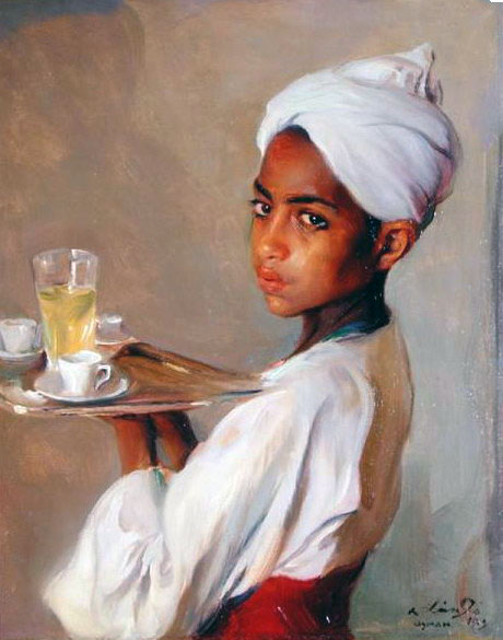 Nubian Serving Boy (Нубийский мальчик-официант), 1929