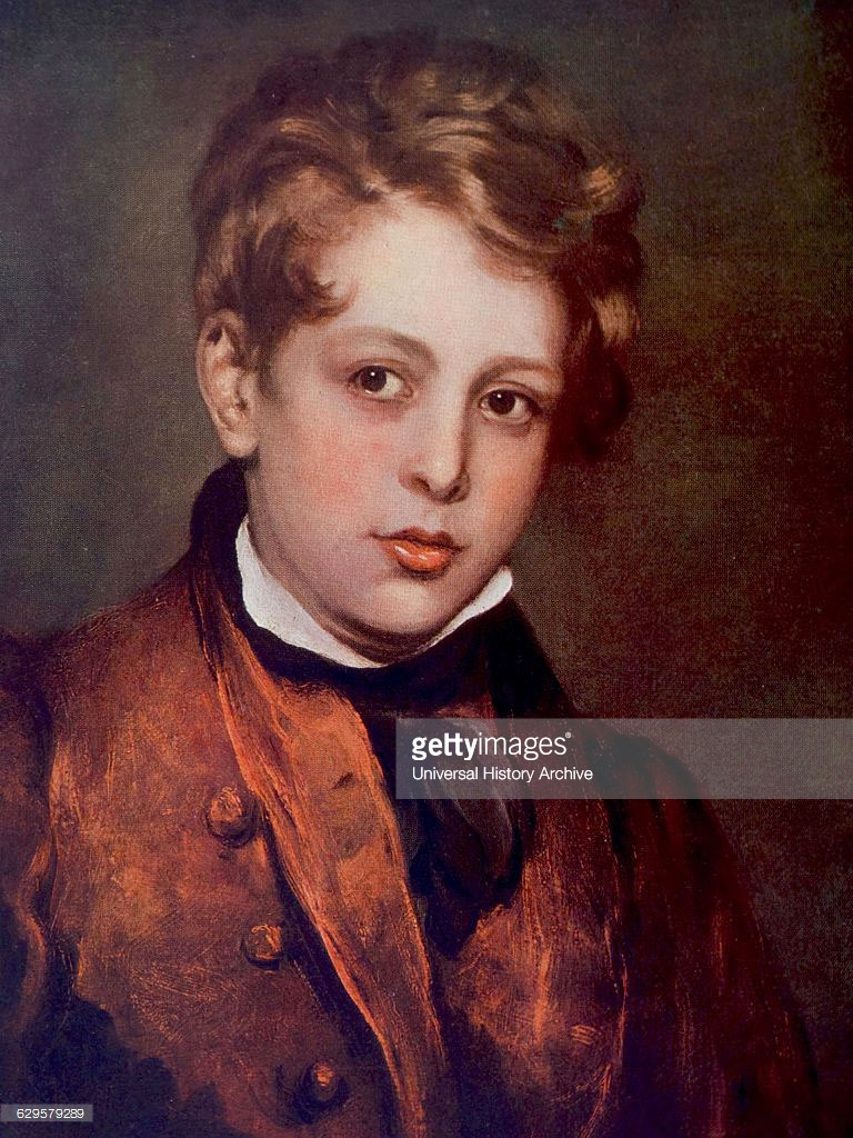 George Gordon Byron as a boy (Джордж Гордон Байрон как мальчик)