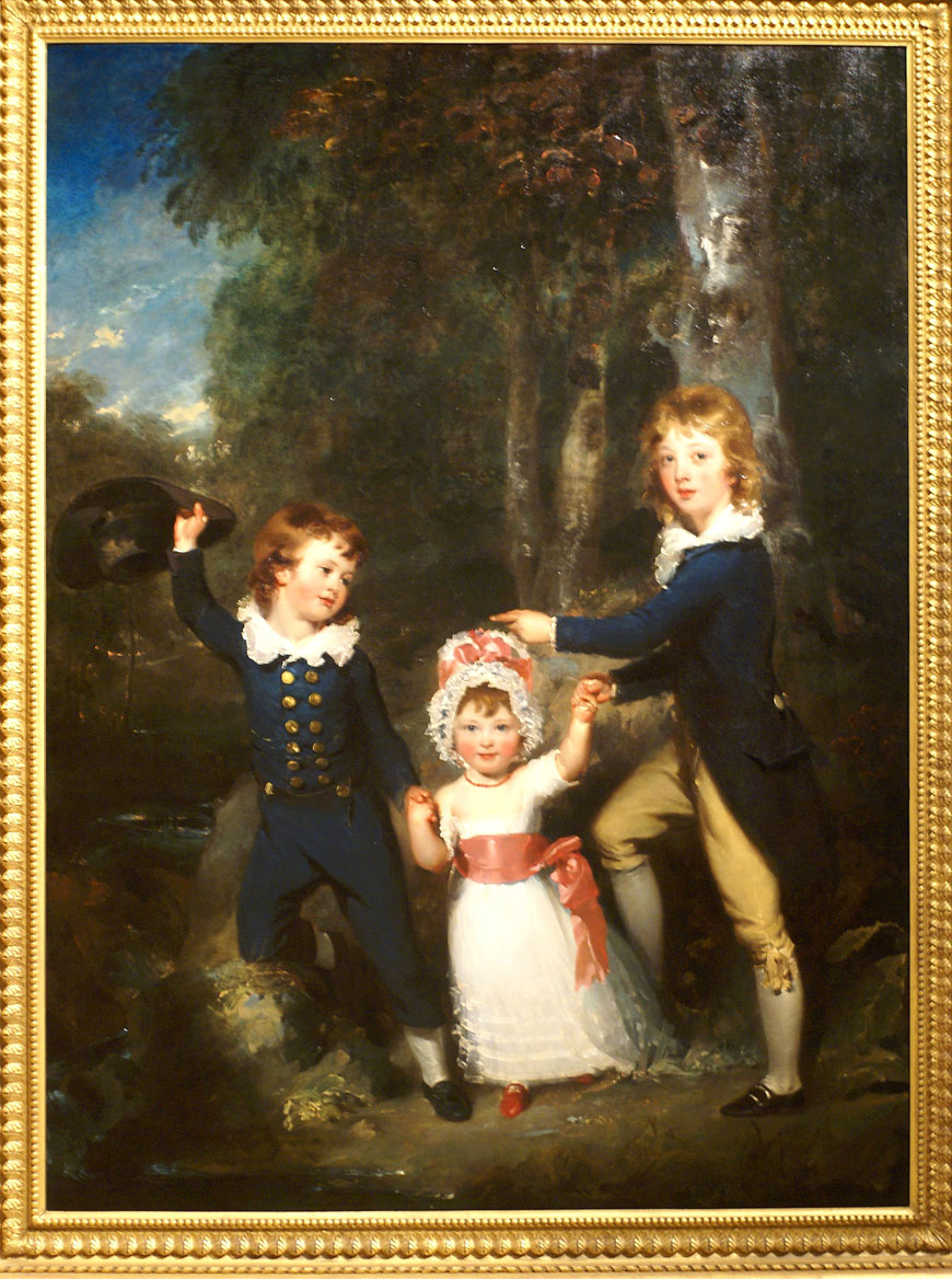 Portrait of the Children of Lord George Cavendish (Портрет детей лорда Джорджа Кевендиша), 1790